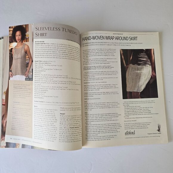 Interweave Knits Summer 2007 Magazine Featuring Knitting Patterns For Women & Ch - Picture 11 of 16